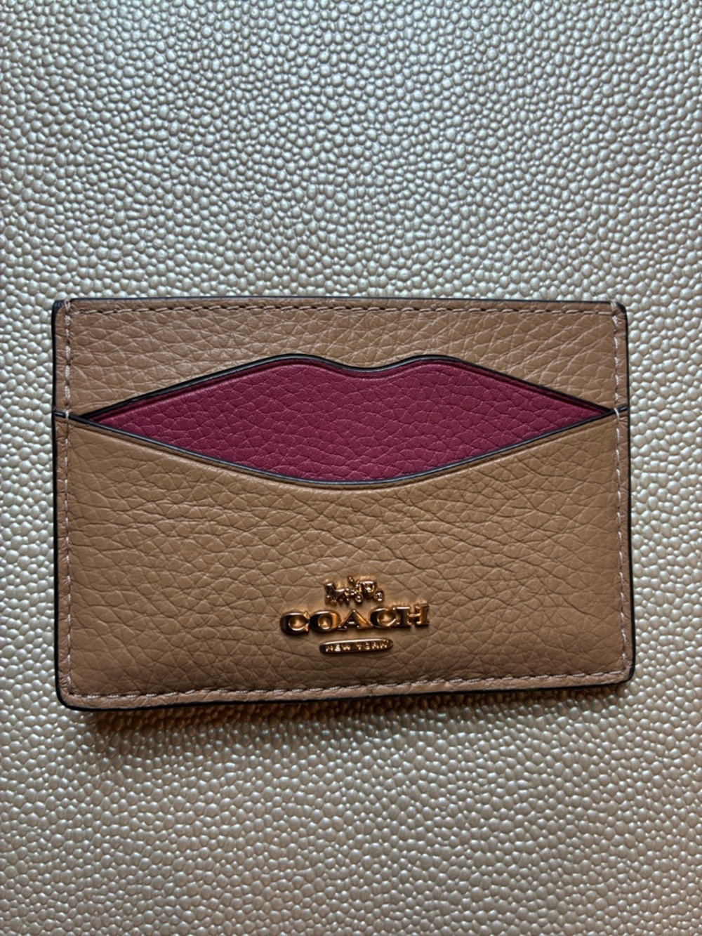Coach Lip Card Case - Picture 2 of 6